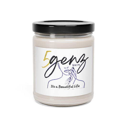 5Genz Scented Soy Candle, 9oz